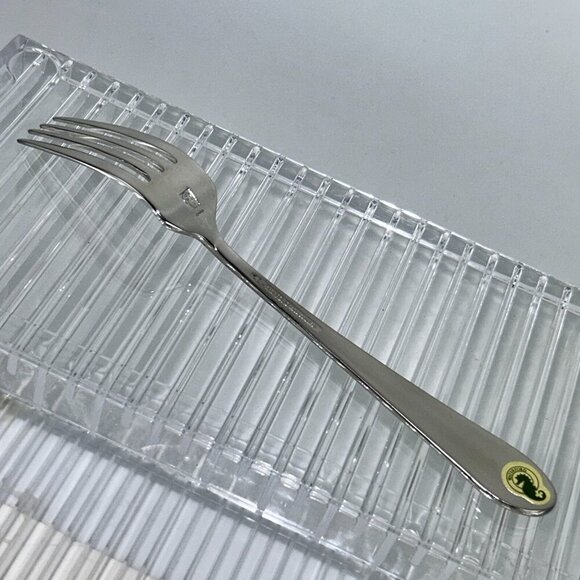 Waterford Ballet Ribbon Matte Stainless Flatware ONE (1) Fork/Dinner Fork 8" - Picture 6 of 11